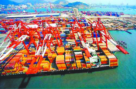 今年前5个月，中国与欧盟双边贸易总值1774.9亿美元